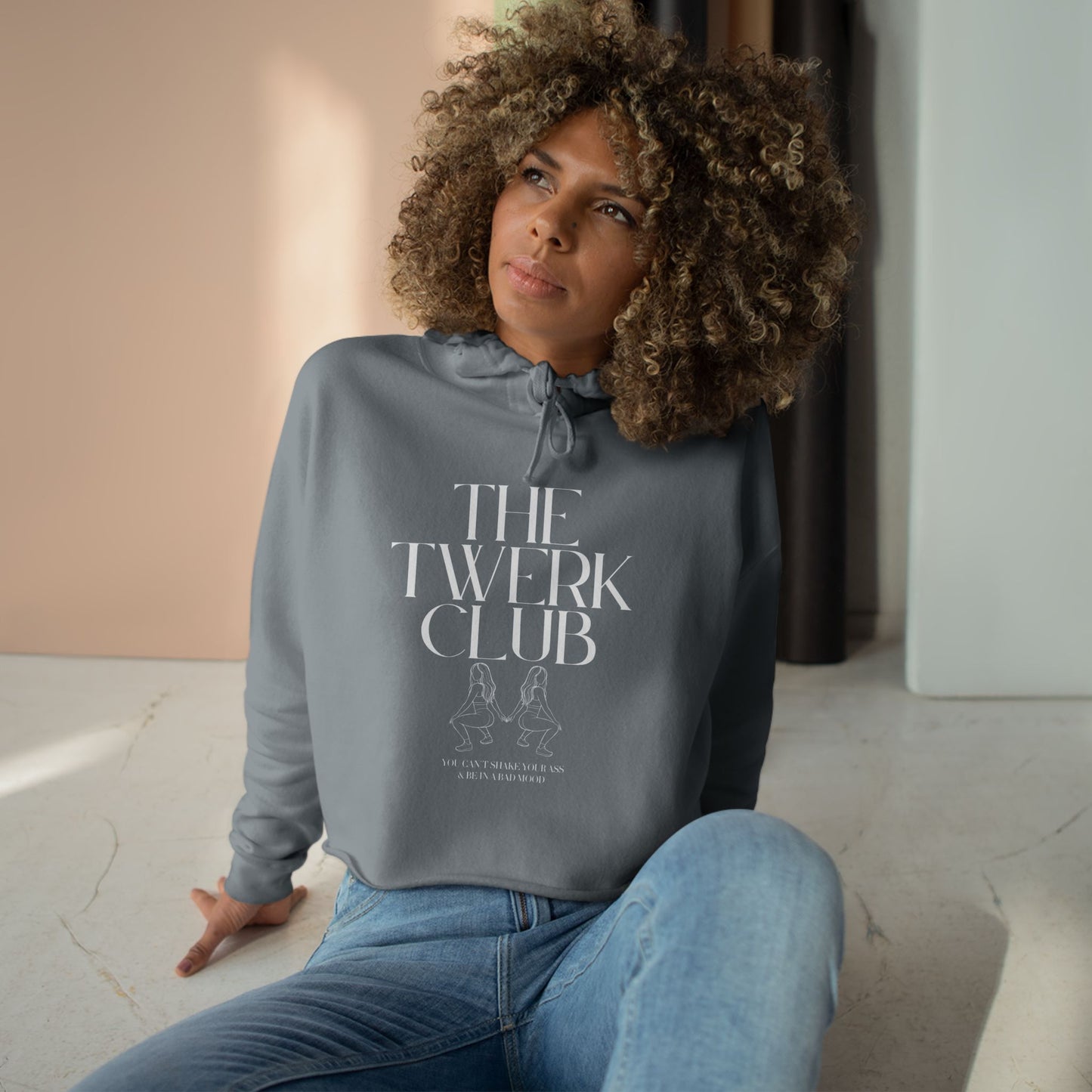 The Twerk Club - Crop Hoodie