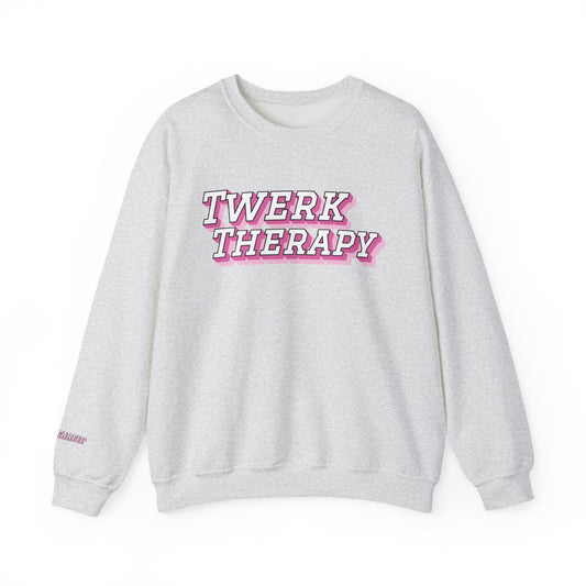 Team Twerk Therapy Sweatshirt, Funny Crewneck, Unisex Sweatshirt, Gifts for Dancers, Casual Wear, Party Apparel