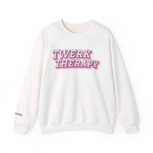 Team Twerk Therapy Sweatshirt, Funny Crewneck, Unisex Sweatshirt, Gifts for Dancers, Casual Wear, Party Apparel
