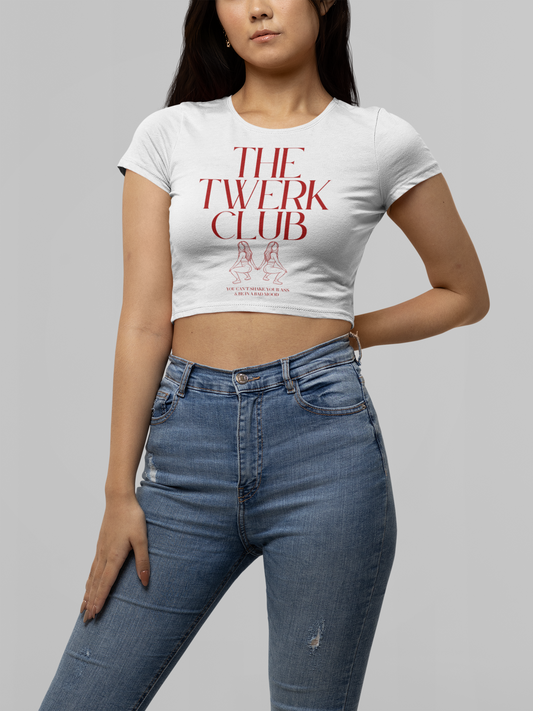 Twerk Club Crop Tee